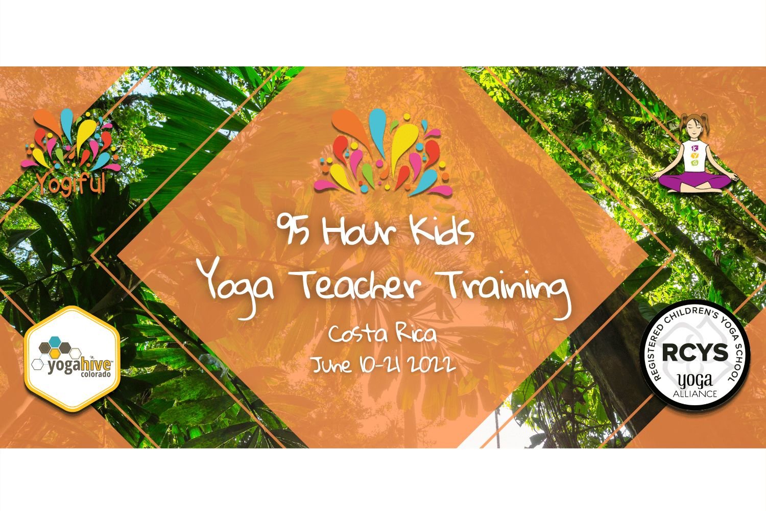 Yoga Alliance 95-Hour Children's Yoga Teacher Training (RCYT 95-Hour) I  Kids Yoga Training I Divine Light Yoga
