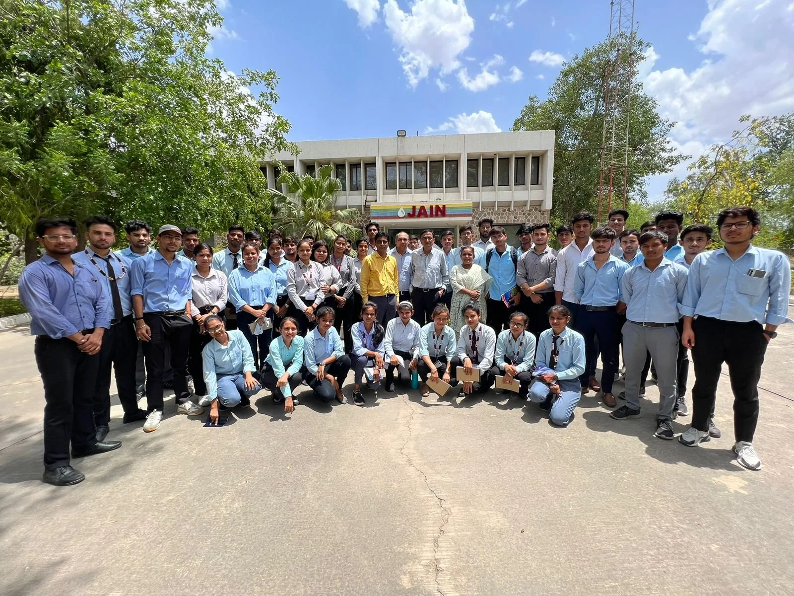 Inside the World of Business: BBA &amp; MBA Students Experienced Industrial Visit to Jain Irrigation Ltd.