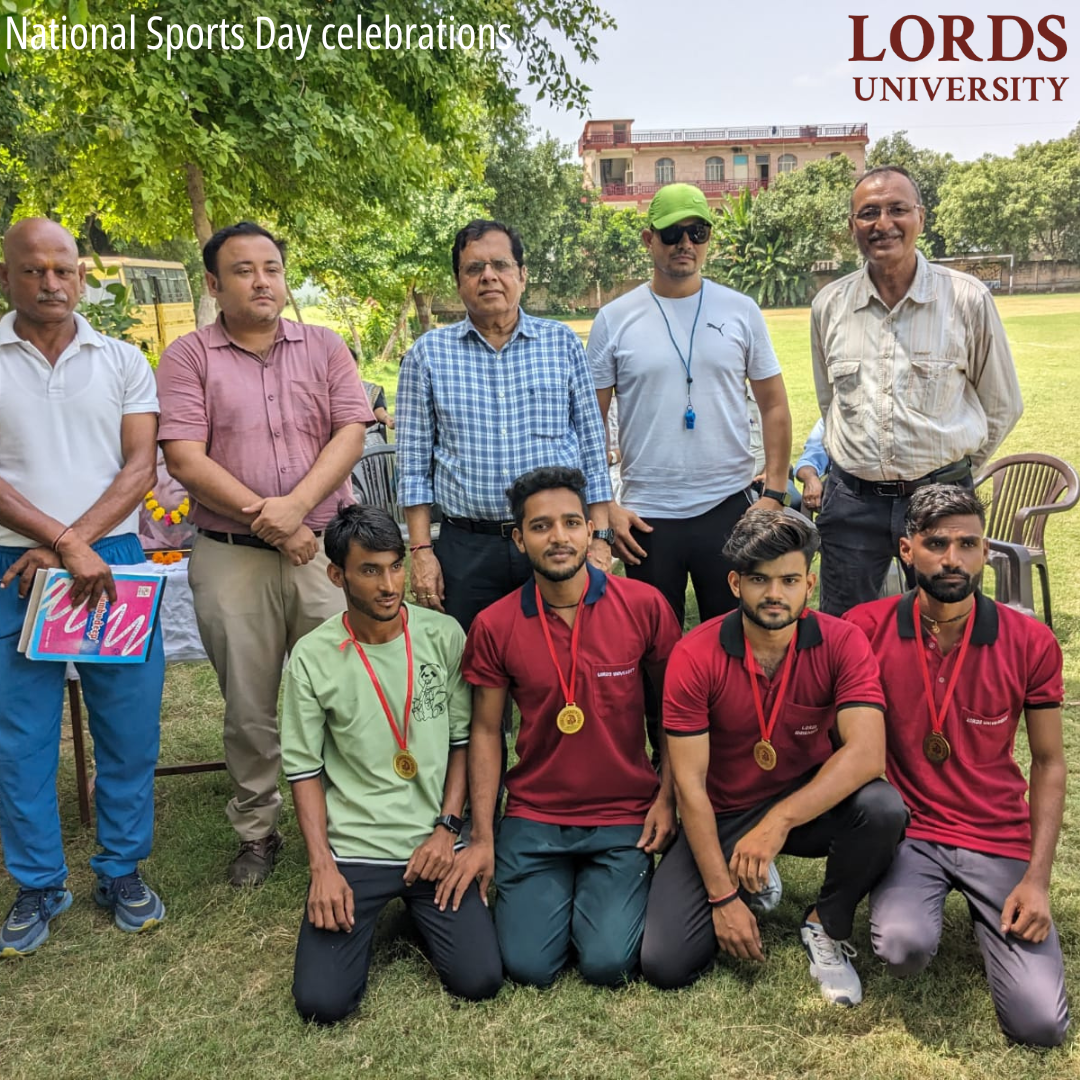 Embracing the Spirit of National Sports Day: A Glimpse into the Energetic Competitions at Lords University