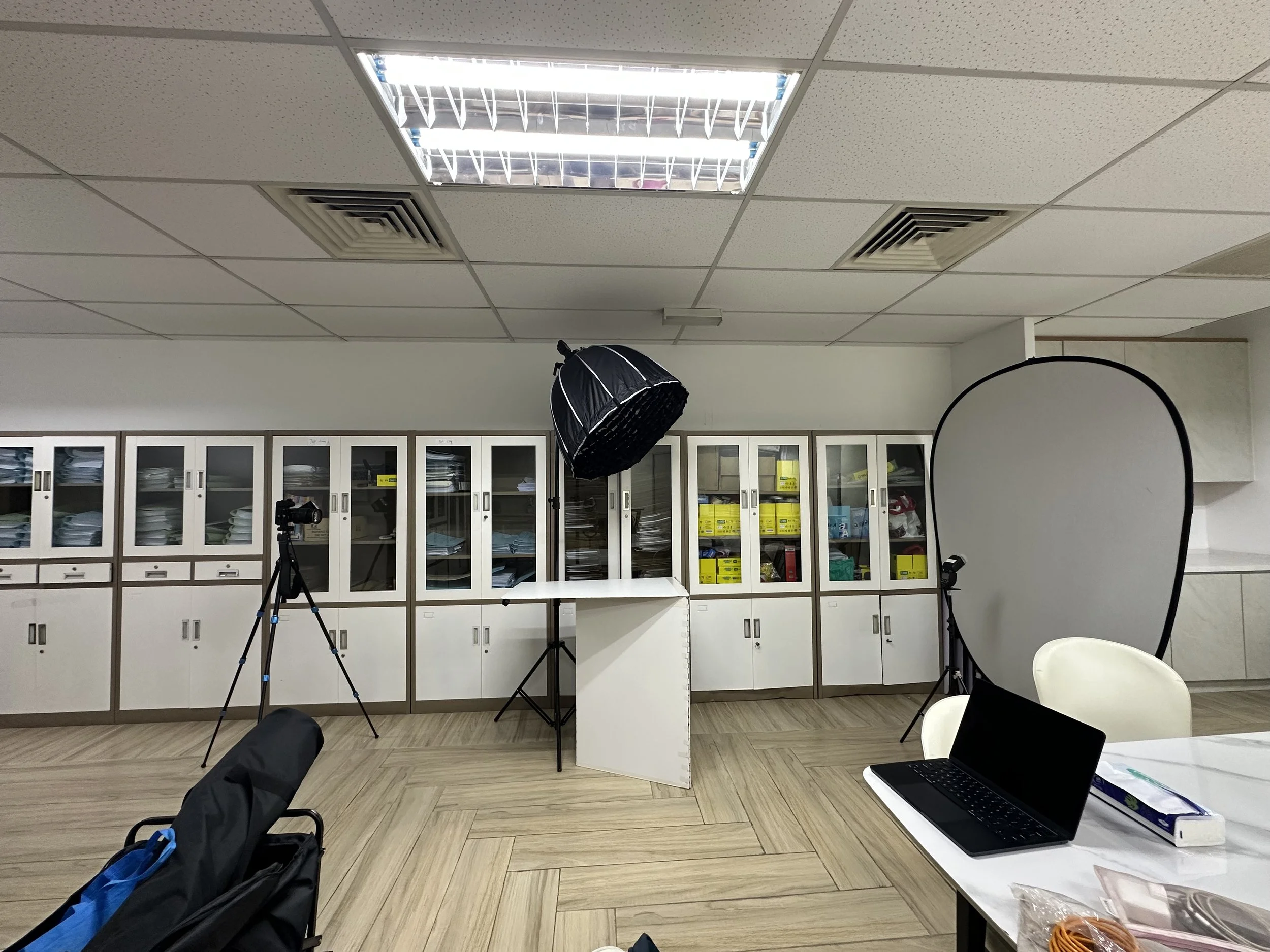 Limited space for headshots