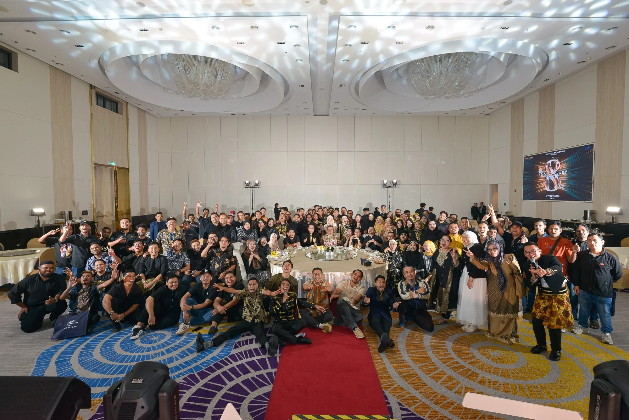 AGC Automotive 8th Anniversary Dinner - Group Photo