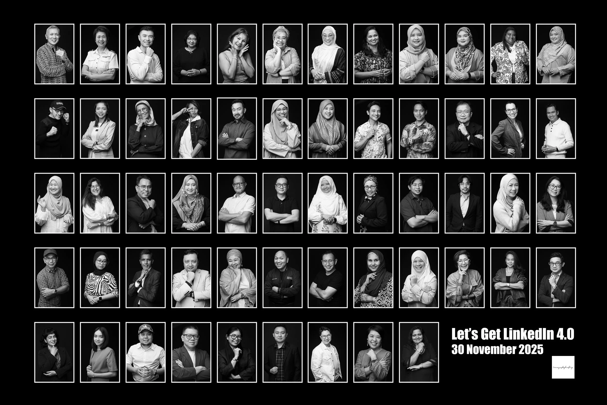 Let’s Get LinkedIn 4.0 Headshot Booth by Hafiz Ismail