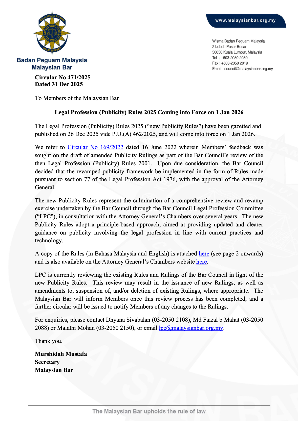 Malaysia Bar Council Legal Profession (Publicity) Rules 2025 .png