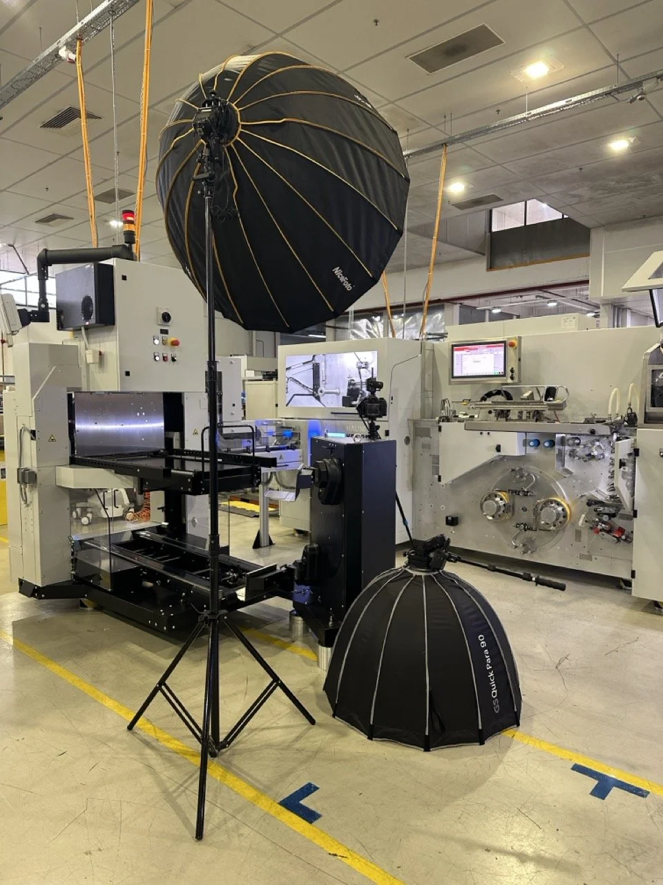 Factory Photography Behind the scene