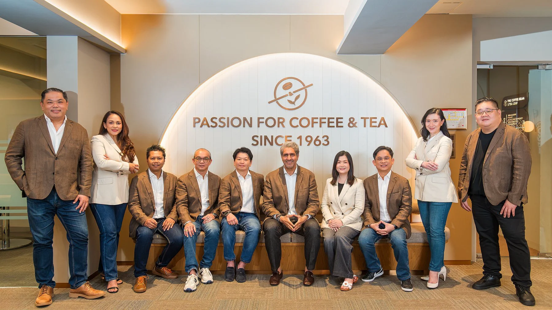 The Coffee Bean & Tea Leaf Malaysia Management Team