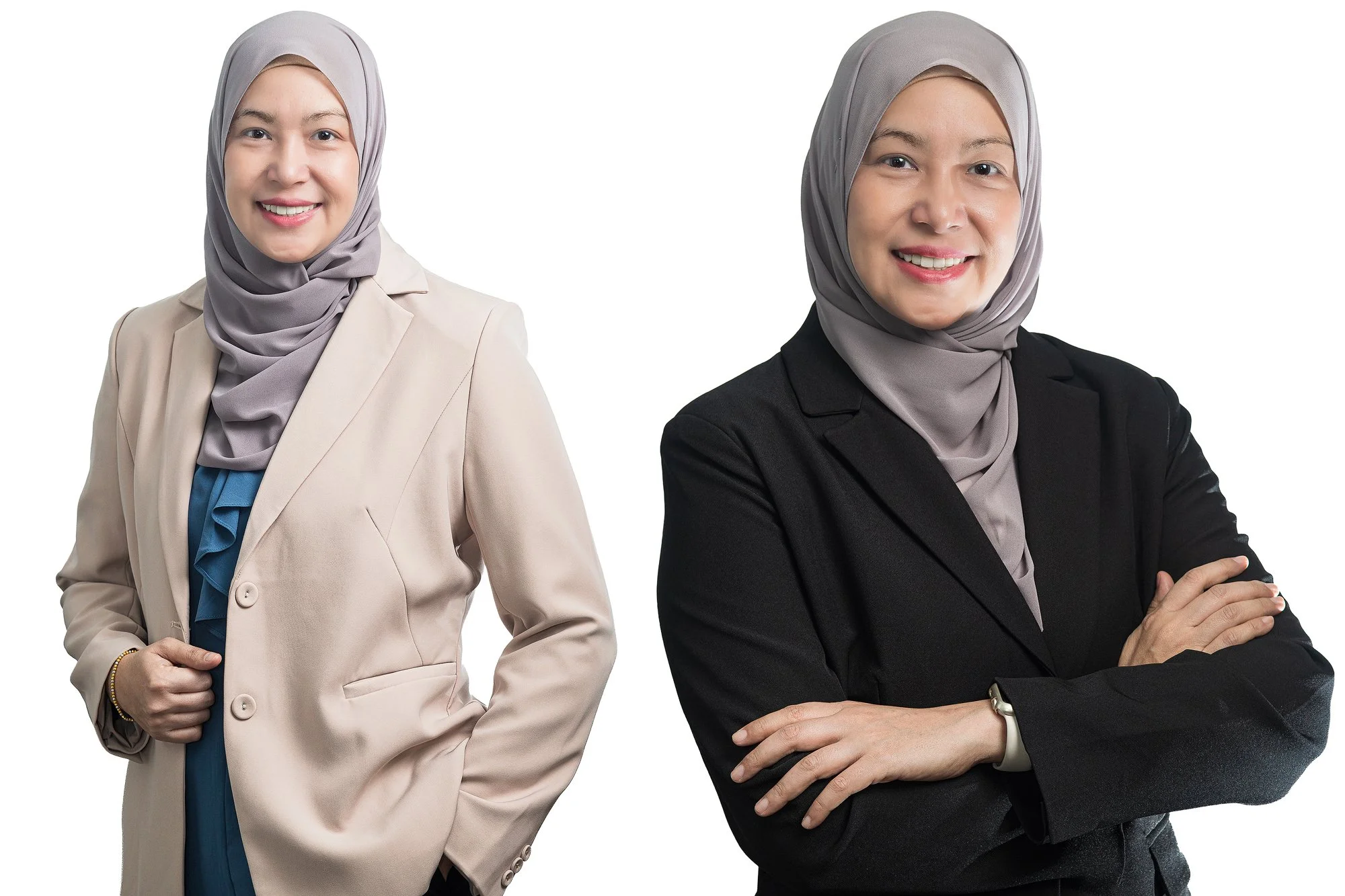 Formal and relaxed corporate portraits for Wira Food