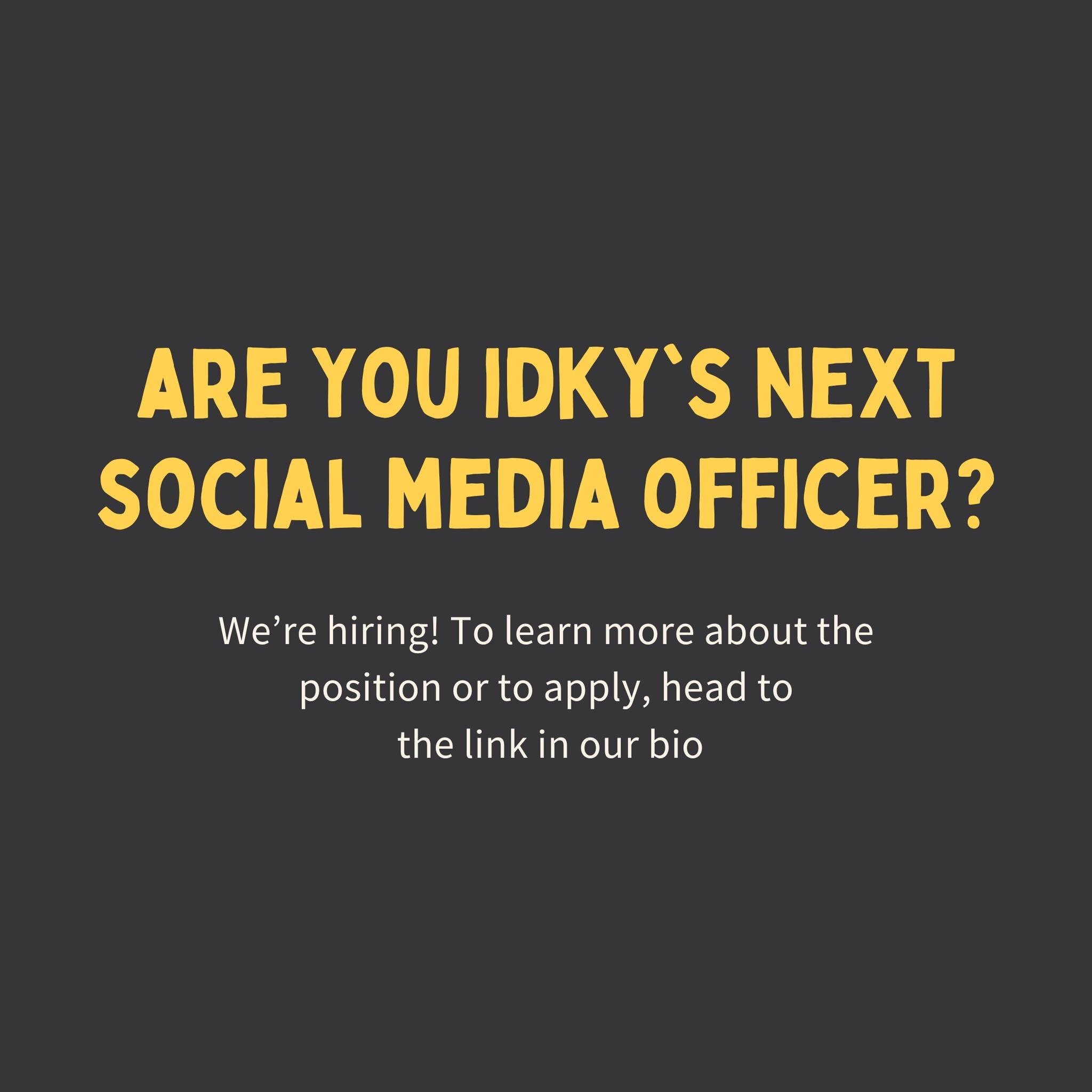 Join the IDKY team! 🌟⁣
⁣
We're currently on the hunt for a passionate Social Media Officer to join our team and contribute to making a meaningful impact on the lives of Aboriginal young people in out-of-home care and within the child protection syst