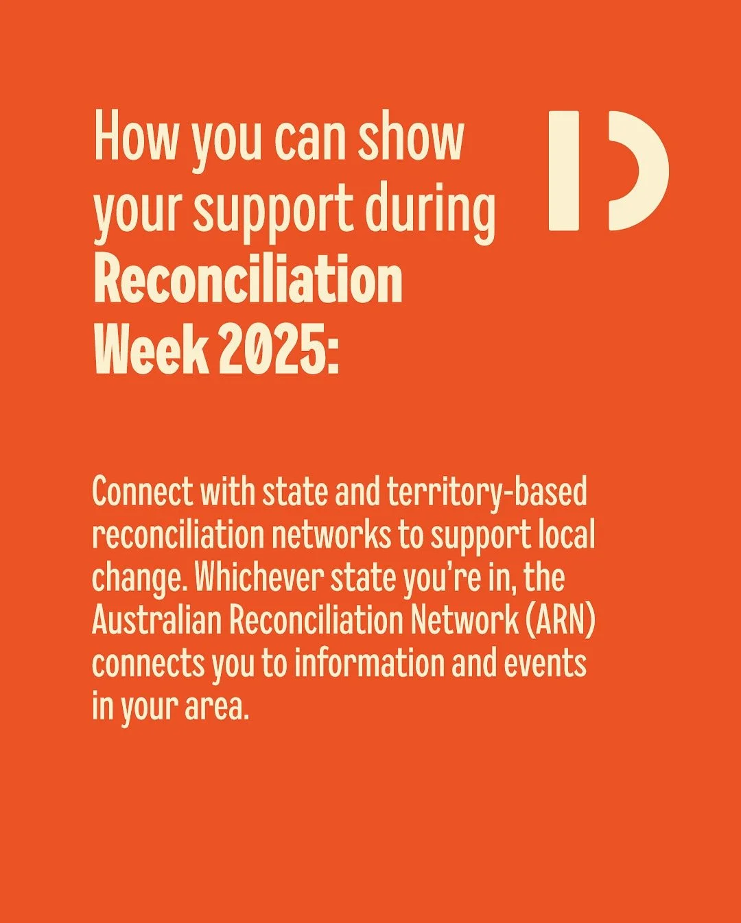 This week is Reconciliation week, and it&rsquo;s important to take real action.

More than just showing up, it&rsquo;s about committing to change, wherever you are.

Reconciliation is everyone&rsquo;s business. There are many different ways you can c