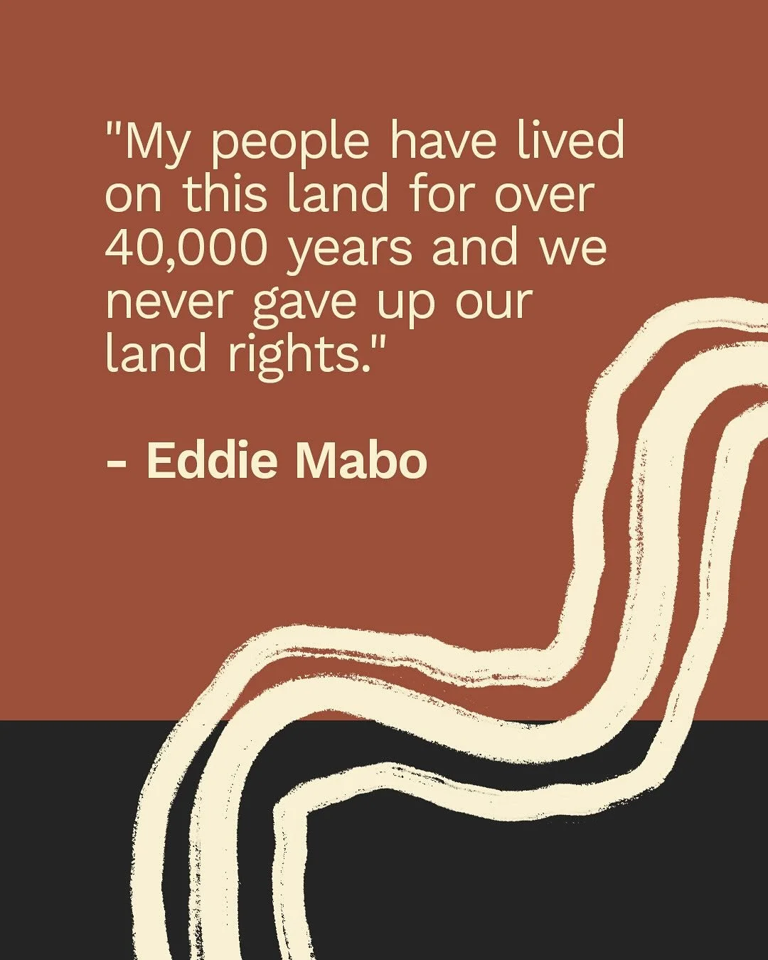 On the eve of Mabo Day, we reflect on the words that ignited a movement and reshaped a nation.

Eddie Mabo&rsquo;s fight was about truth, recognition and justice - and tomorrow, we honour the legacy of that fight.

Let these words serve as a reminder