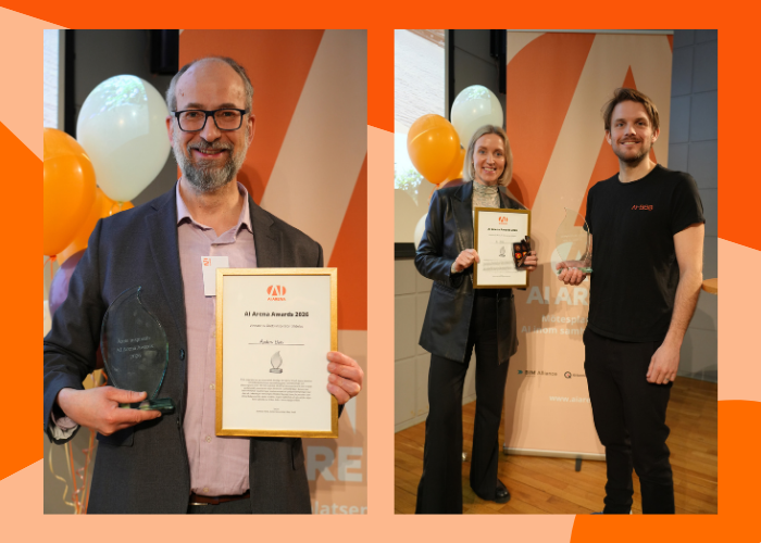 Vinnare av AI Arena Awards 2026! 