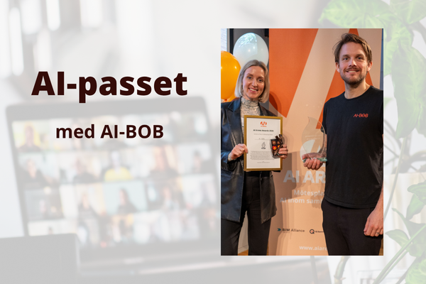 AI-passet - Möt vinnaren av priset Årets AI-tillämpning