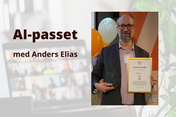 AI-passet - Möt vinnaren av priset Årets AI-inspiratör