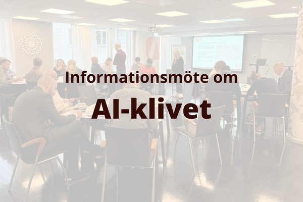 Informationsmöte om AI-klivet