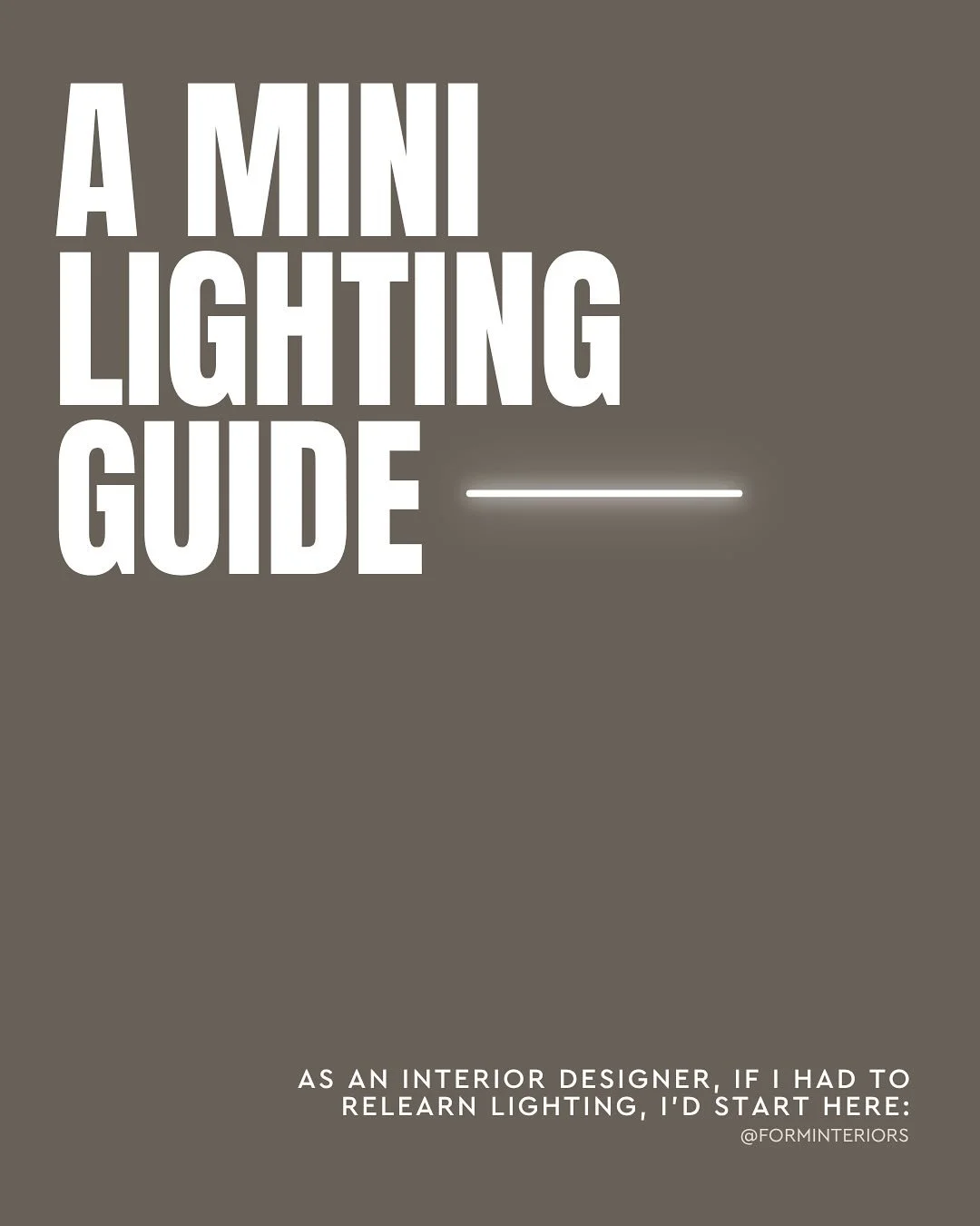 The most common lighting mistakes we see come down to skipping the planning. Here&rsquo;s how to avoid them:

Under-lighting the space: Choosing a fixture because it&rsquo;s pretty? We all do it, but it still needs to do its job. If the lumens are to