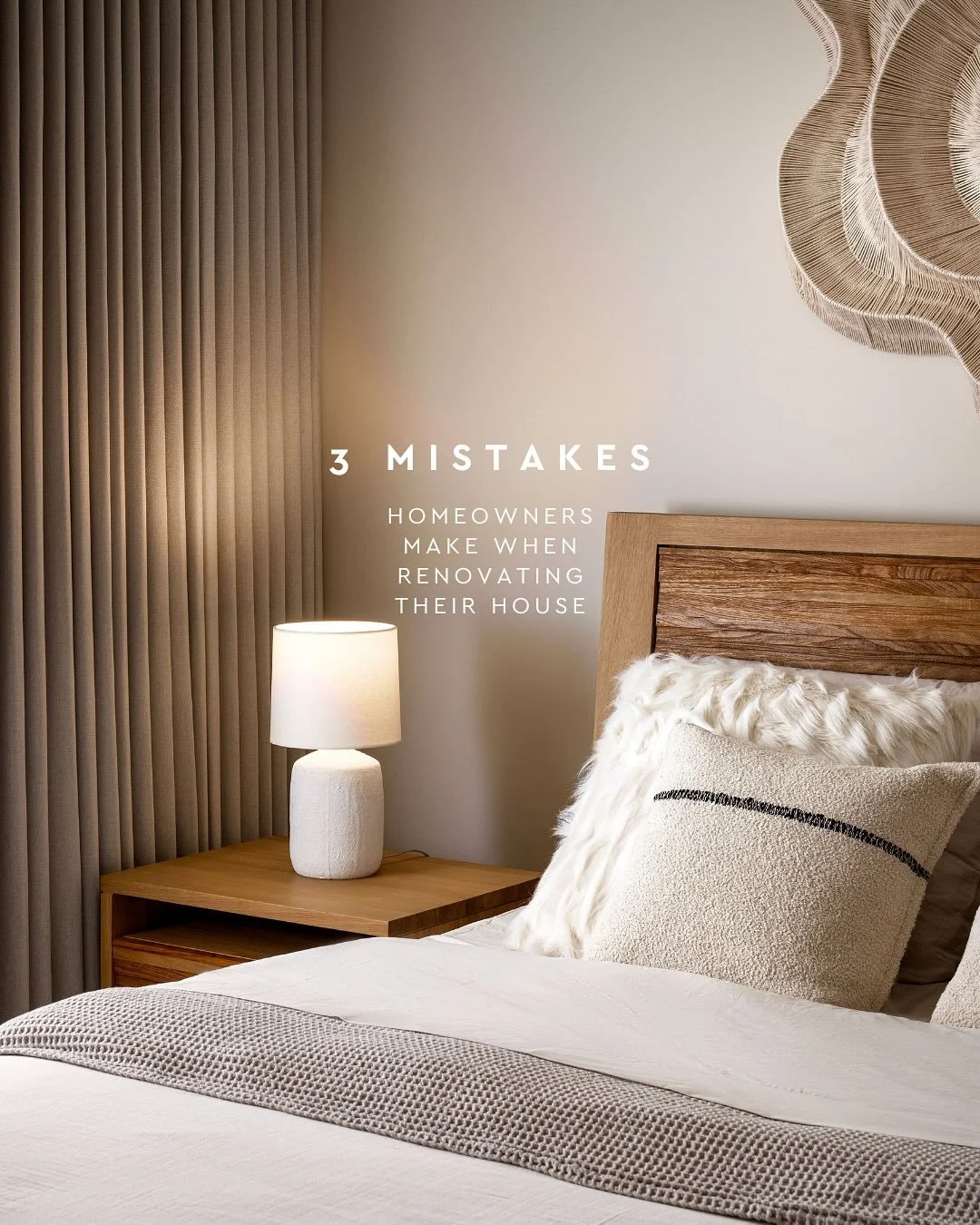 Most homeowners underestimate how easily projects go over budget or feel incomplete.

After 14 years in the industry, I&rsquo;ve noticed three common pitfalls that sneak up on homeowners:

1️⃣ Forgetting flow + function
2️⃣ Overspending in the wrong 