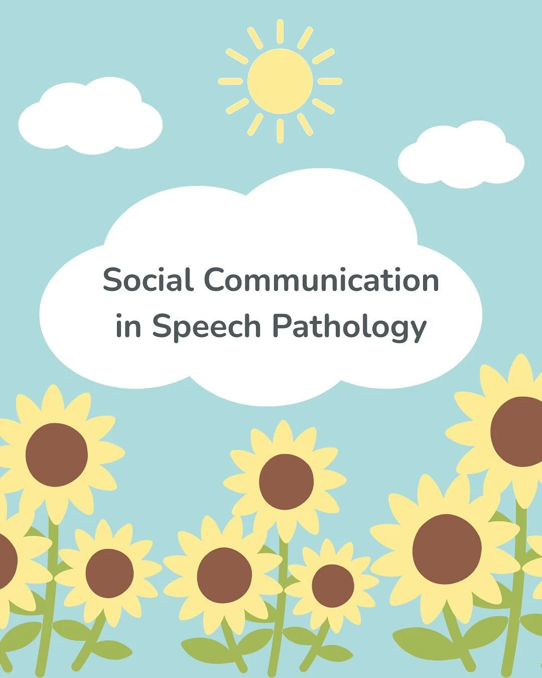 Social communication is more than just talking, it&rsquo;s how we connect. Take a look at how speech pathologists support our sunshines to thrive. ☀️