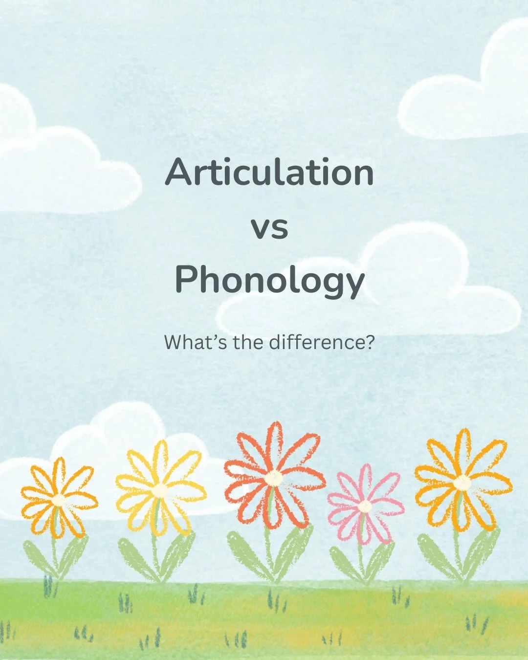 Noticing that your child&rsquo;s speech sounds a little unclear, or wondering what might be behind their speech difficulties? 💬

Belle breaks down the difference between articulation and phonology and what each type of speech difficulty may look lik