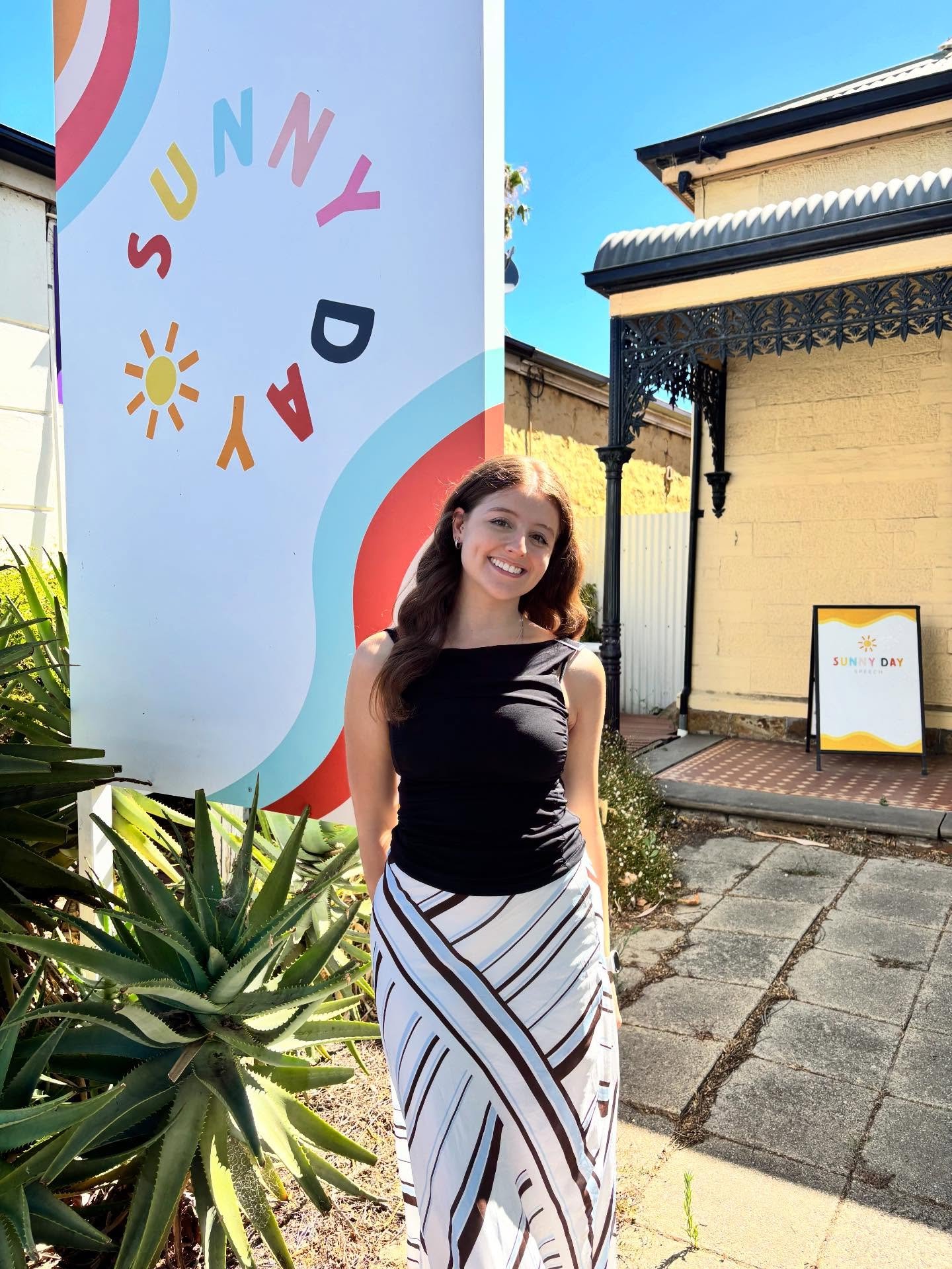 We&rsquo;re so excited to welcome our newest speechie to the Sunny Day team! Bella brings warmth, enthusiasm, and a love for working with children. Welcome Bella 💛