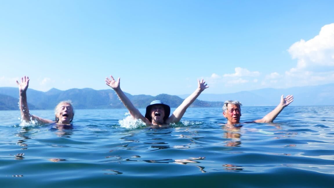 Pics from June last year! Getting in the mood 😍 

[swim holiday. Wild swimming. Swim community. Free spirits]