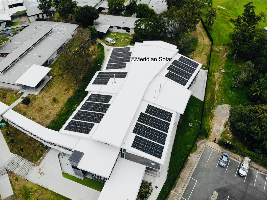 A really clean install from the team incorporating a 99.9kW system into a new building. Shailer Park State High School receiving one of the latest installs as part of the  QLD Government&rsquo;s ACES program. 
 #school #solar #solaredge #commercialso