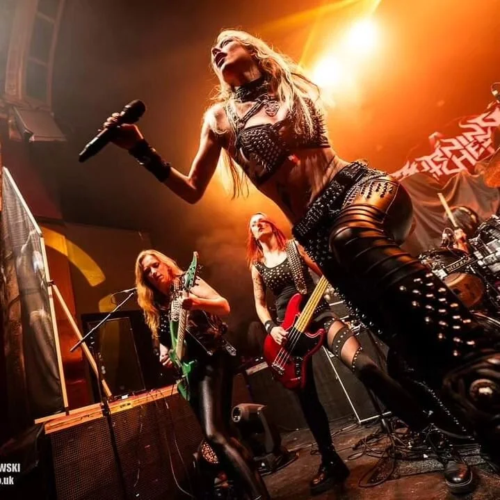 Burning Witches UK Tour supporting KK's Priest
 📷 Artur Tarczewski @arturtarczewskiphoto