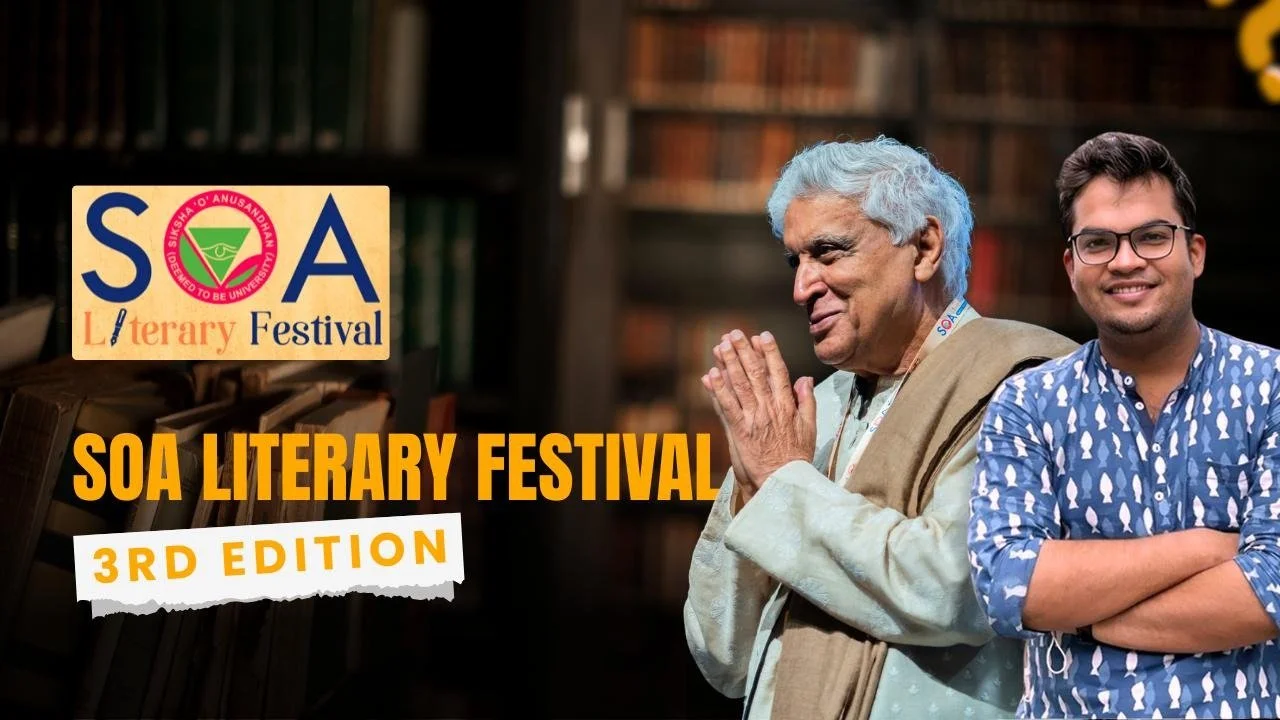 3rd SOA Literary Festival begins, Javed Akhtar honoured with 1st SOA Sahitya Samman