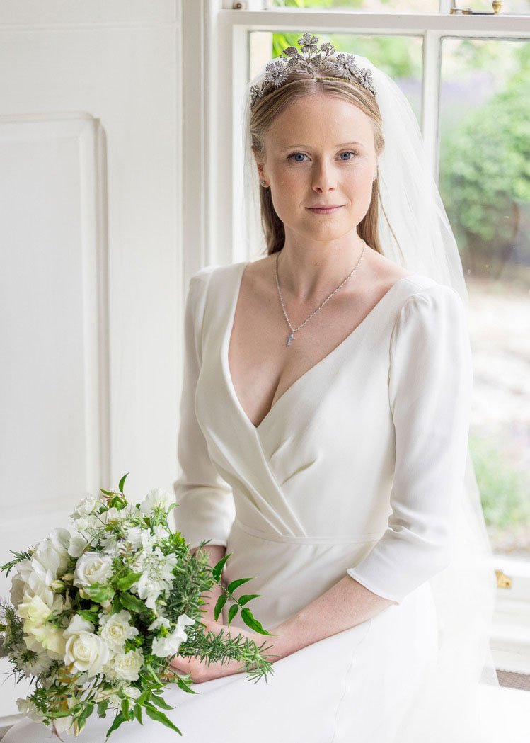Bridal bouquet by Kate Gordon Lennox flowers