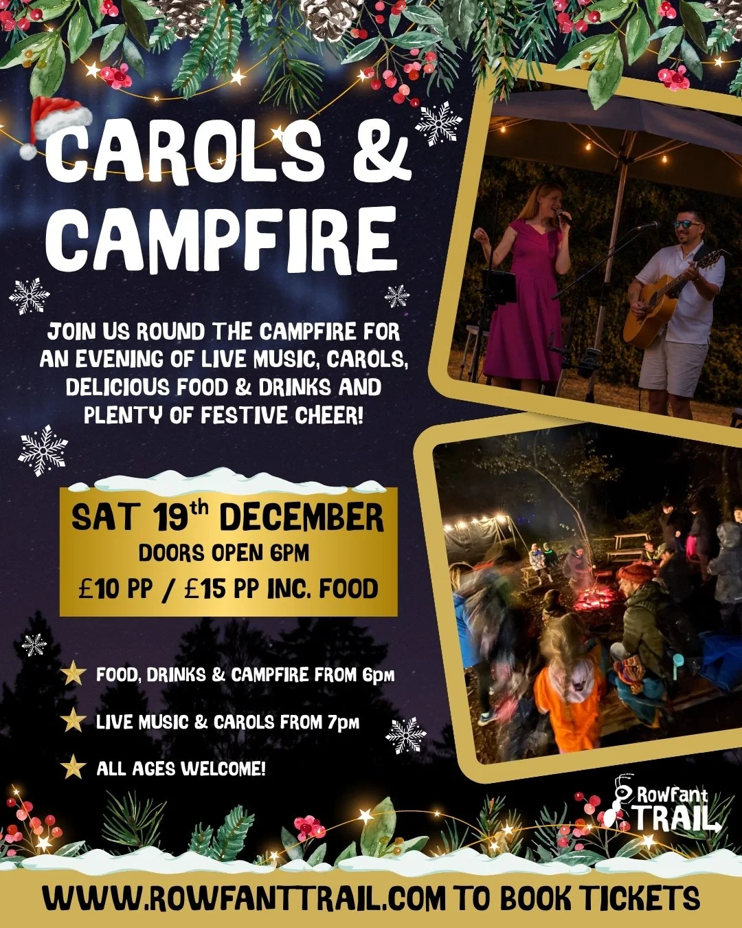 Carols & Campfire Saturday 19th December