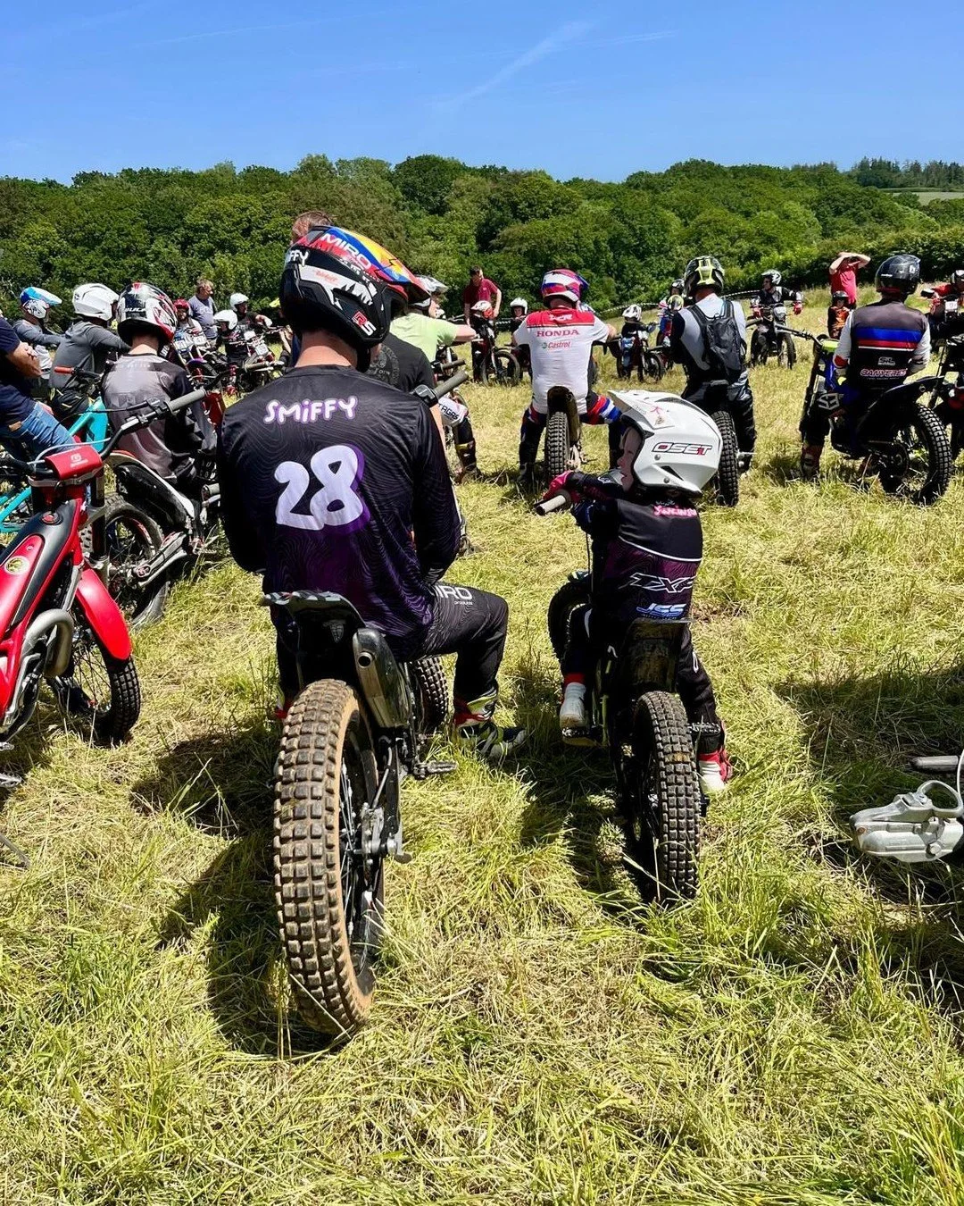 Custom kit. Your crew. Your story, sorted.

Why blend in when you can ride out in your own colours? Every MIRO kit starts with you and ends with a grin in the paddock.

Ready to design yours? Link in bio or give us a shout. 👀