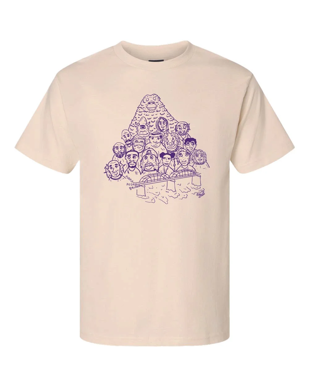 Purple People Bridge Tee