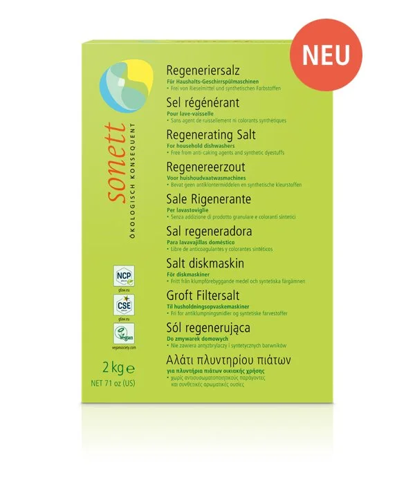 Nachfüllbares Geschirrspülsalz Regeneriersalz von Sonett