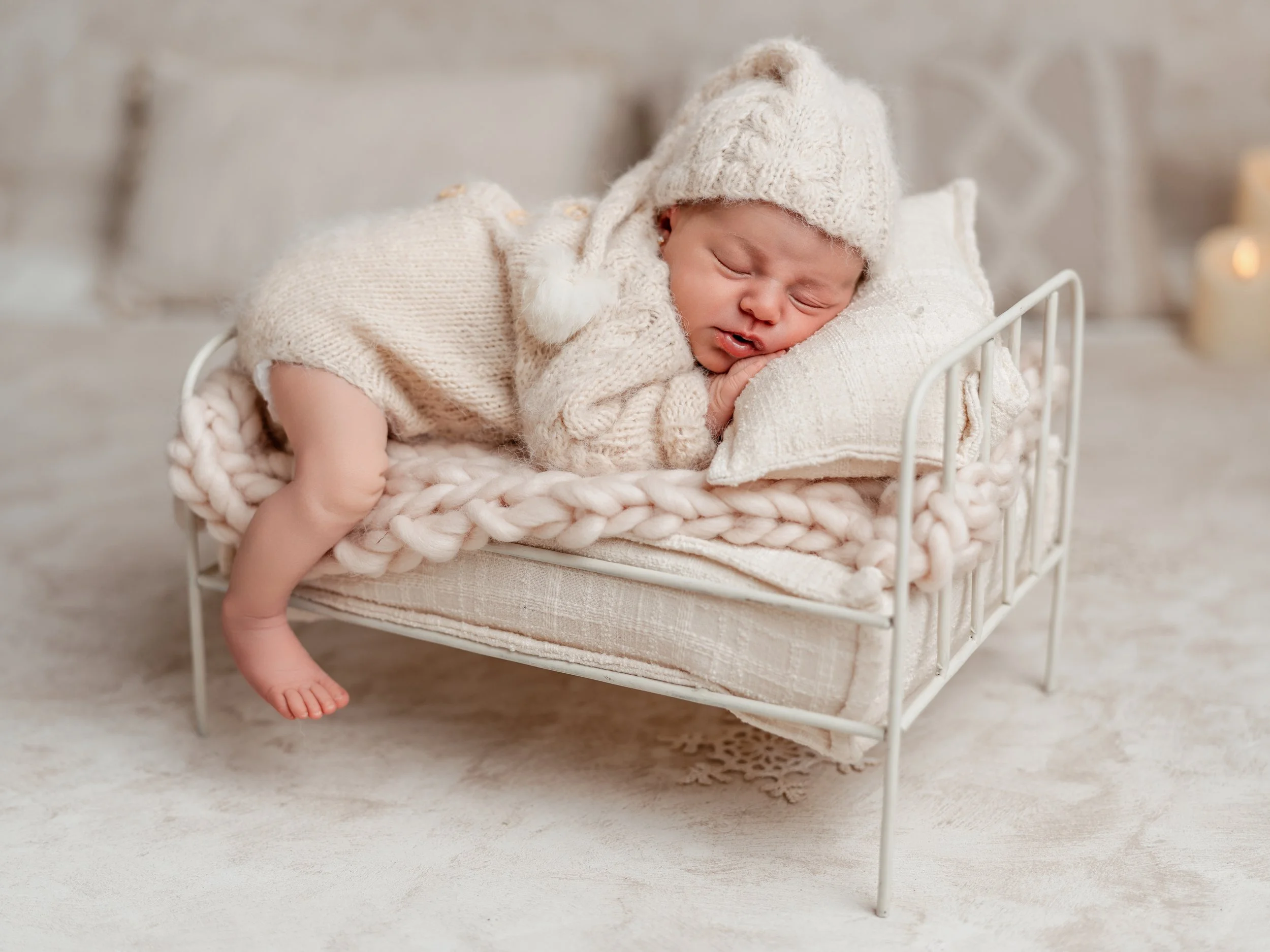 Estudio de Fotografía de Recién Nacidos y Bebés en Algeciras