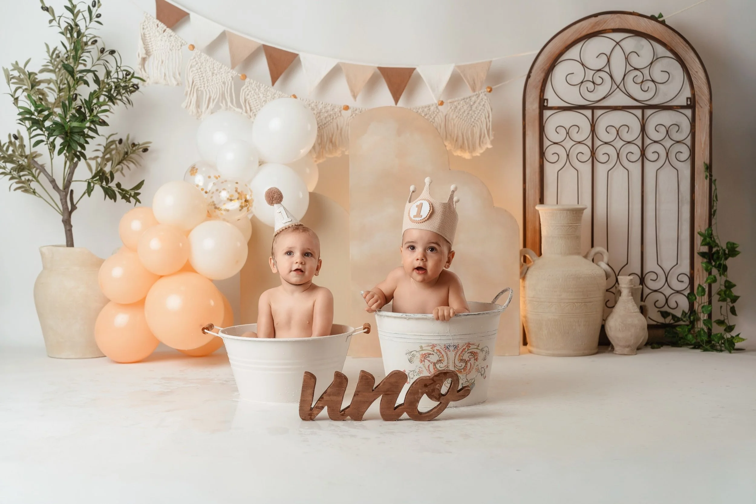 Sesión de fotos de cumpleaños en estudio en Algeciras