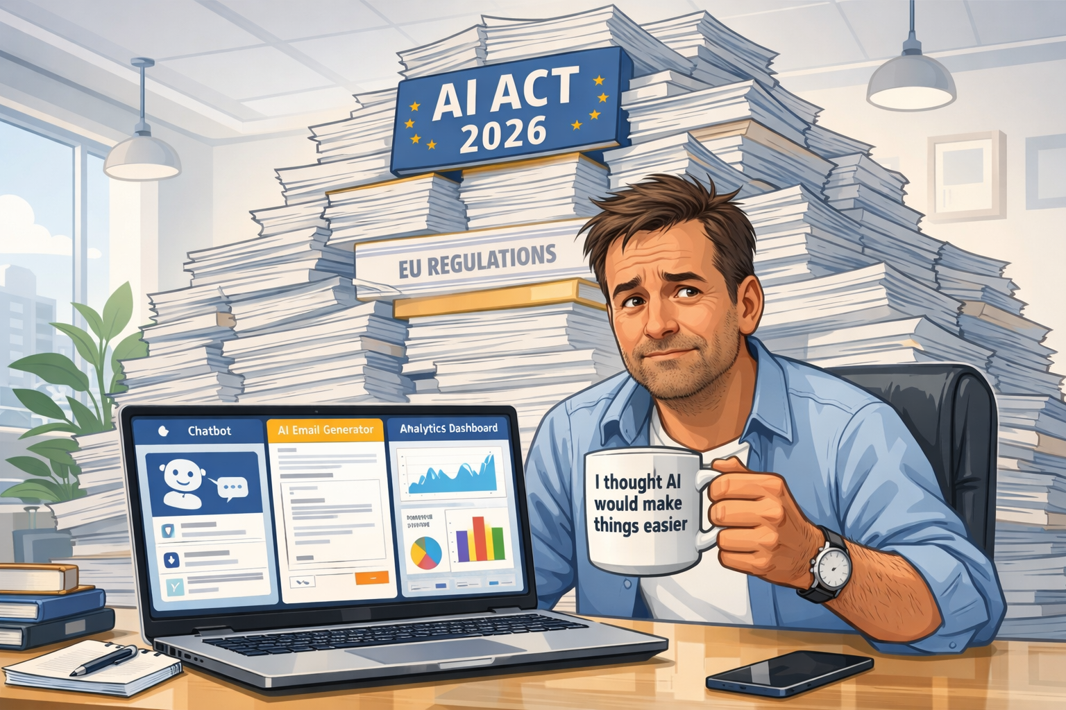 De AI Act komt eraan. Dit moet je nu al regelen