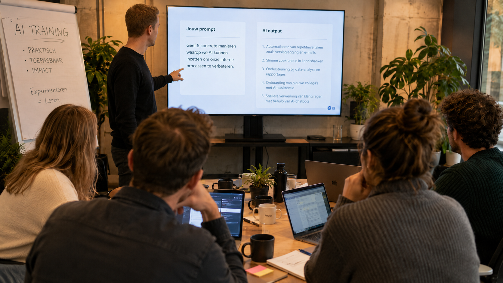 AI-trainingen: zo maak je je team AI-proof