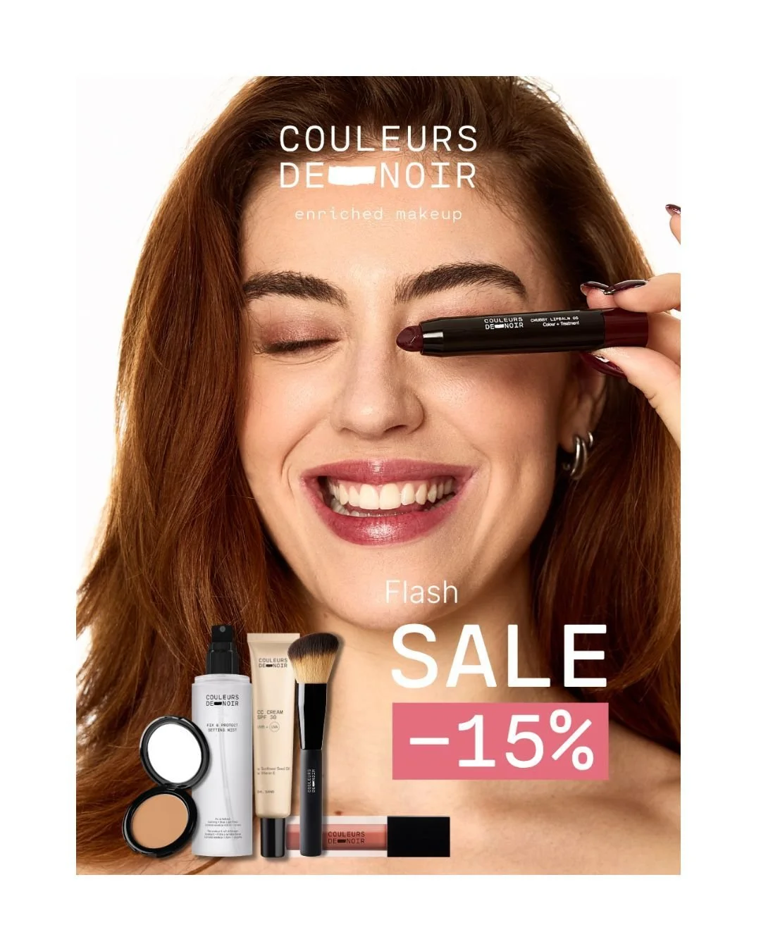 FLASH SALE

Van 23 tot 26 april geniet je van -15% op het volledige gamma van Couleurs de Noir!

👉 Geldig op alle losse producten
👉 &Eacute;n op de mooie cadeauverpakkingen 🎁

Of je nu je make-uproutine wil aanvullen of op zoek bent naar een leuk 