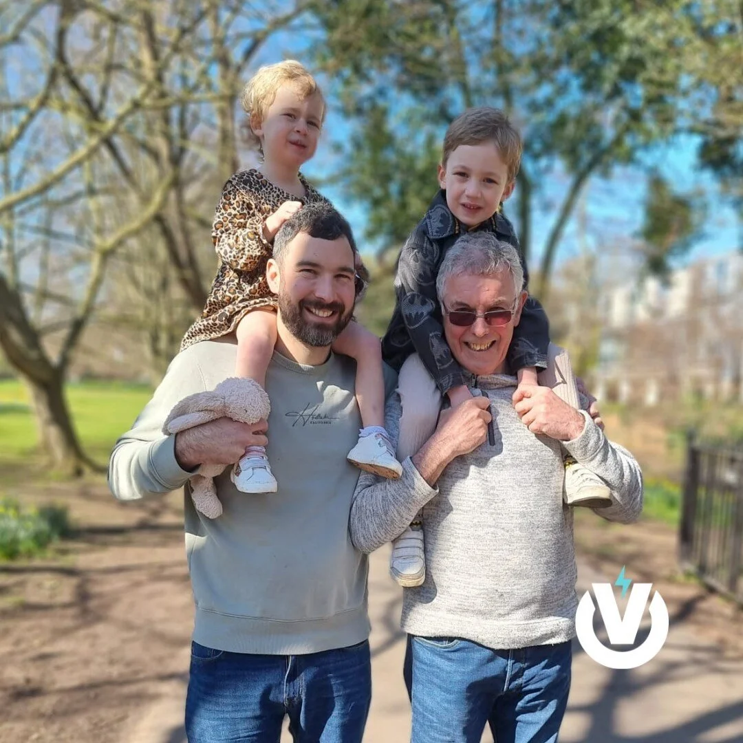 Voltco is definitley a family affair, and we've both been blessed to have fantastic role models to learn from and guide us, something we are now trying to do with our own children! 
Happy Father's Day folks, have a good one!
From Chris & Andy 👊