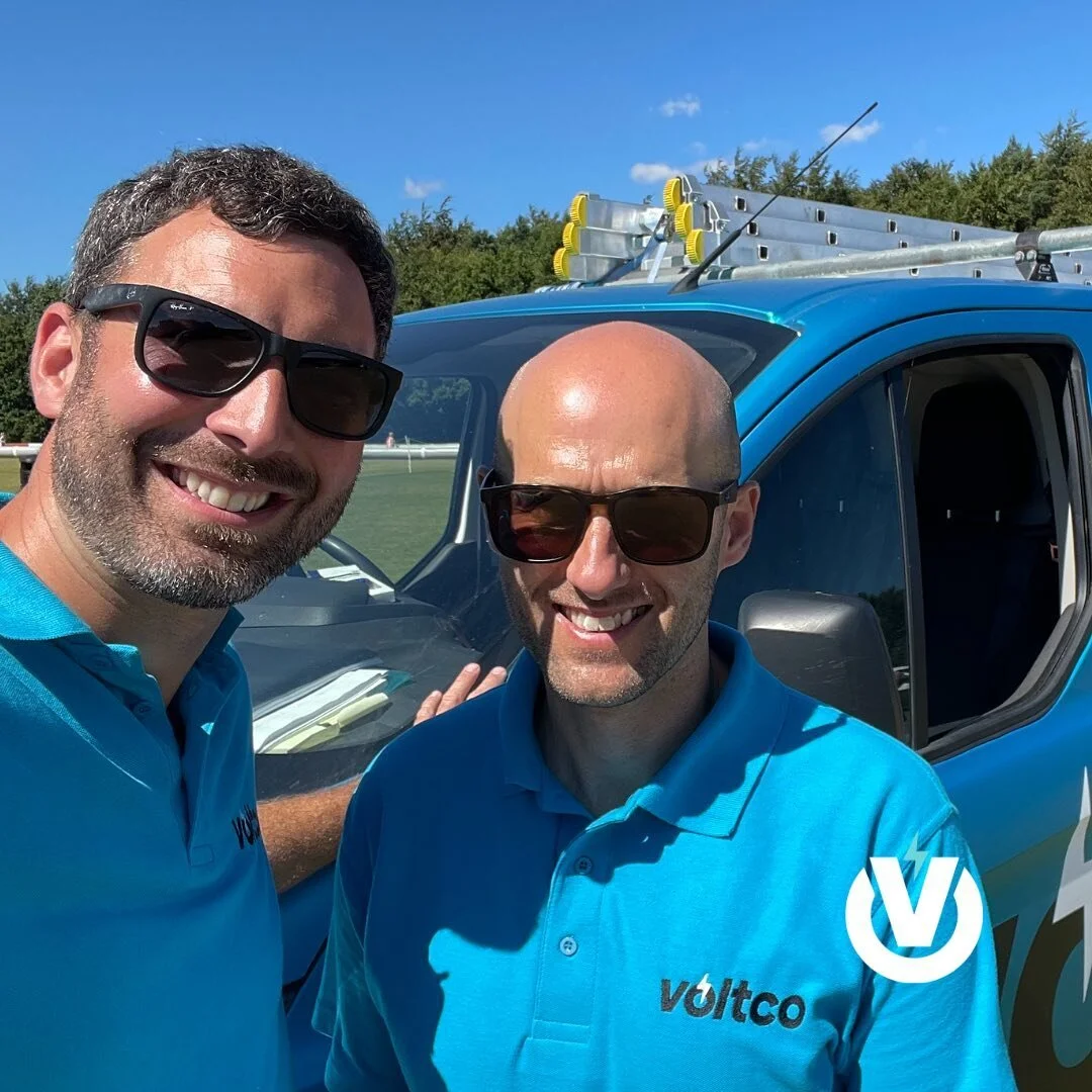 Another busy week of charger installs ticked off! 💪 
Enjoy the sun folks and make sure you put plenty of cream on the ‘solar panel’ like Andy ☀️☀️👨🏼‍🦲😂