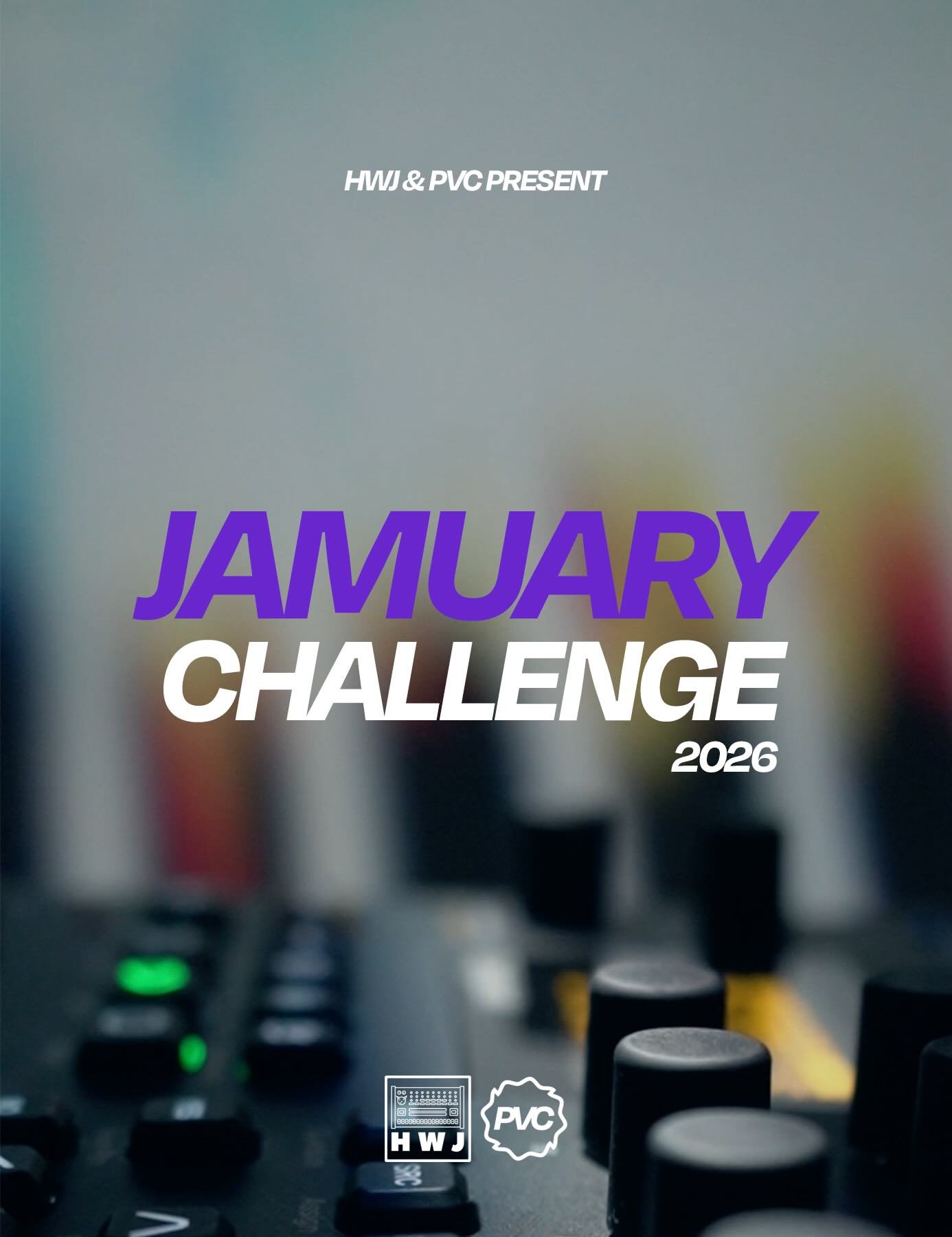 Are you ready for JAMuary? - @hardware_jams &amp;  PVC are happily teaming up once again for #jamuary2026! 

31 jams in 31 one days! Let&rsquo;s celebrate music and show 2026 what a wonderful creative year it&rsquo;s going to be! 

👉 Remember, it&rs