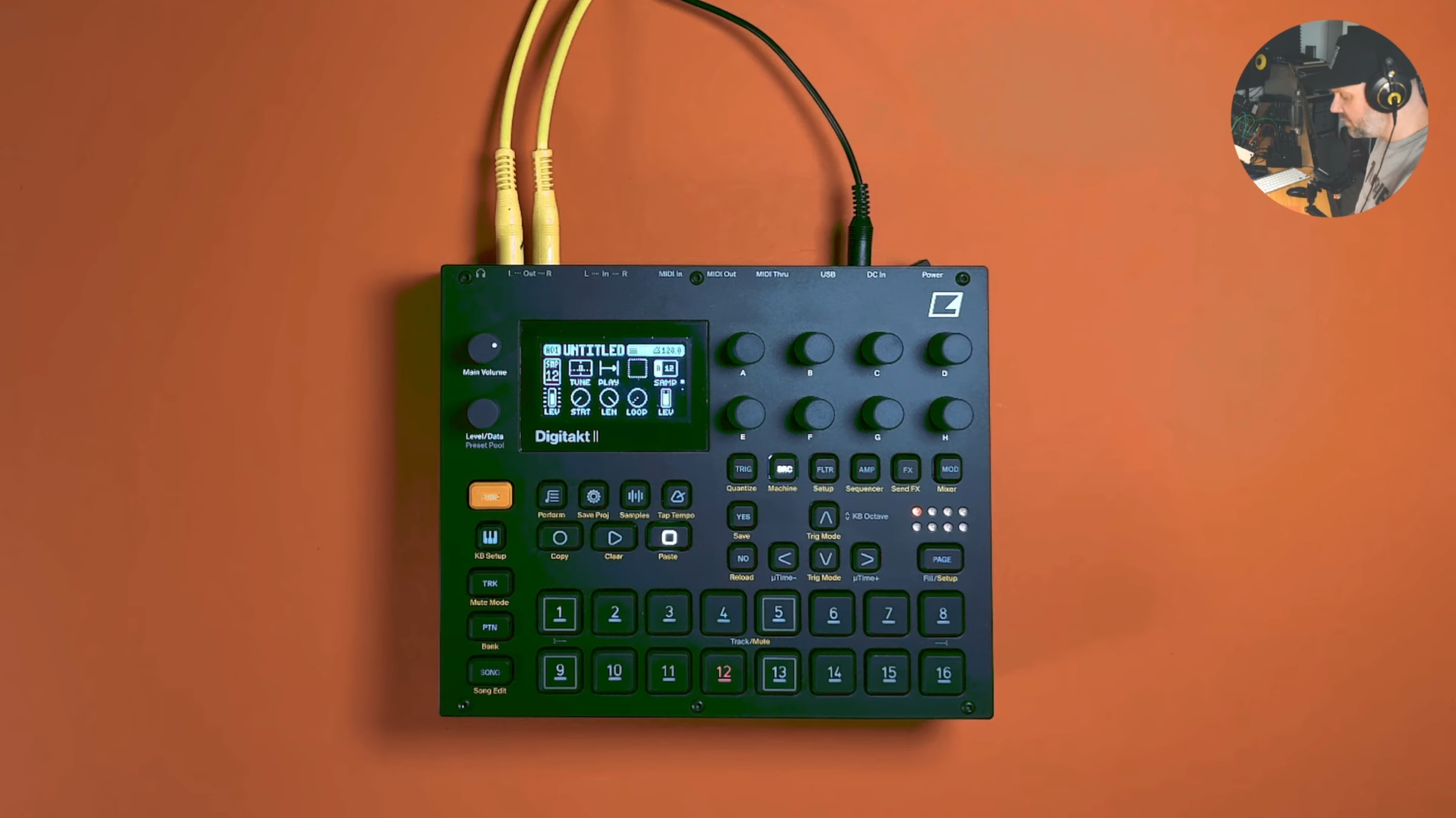 Designing Soundscapes - Creating Chords with Resampling on Digitakt 2