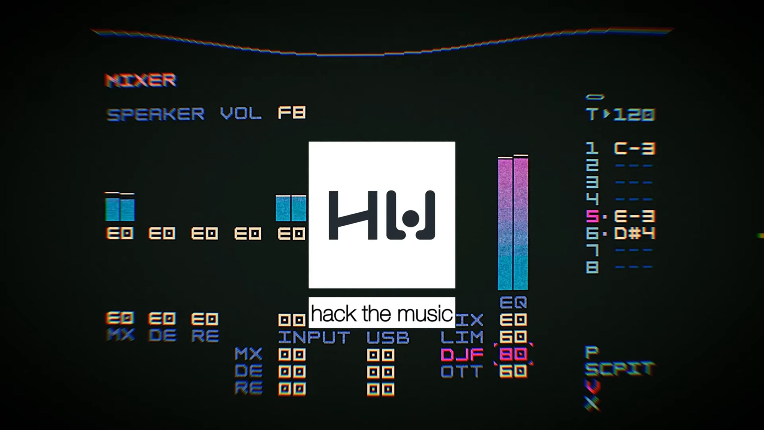 RootedCON in a Tracker, made with a Dirtywave M8