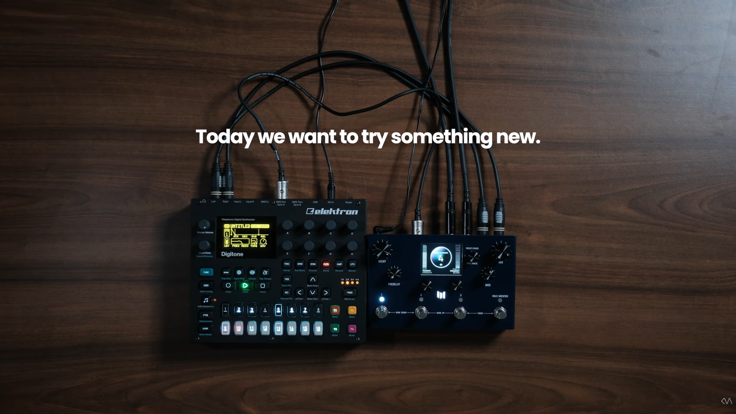 This Digitone Setup Never Repeats Itself | Melodic Minute