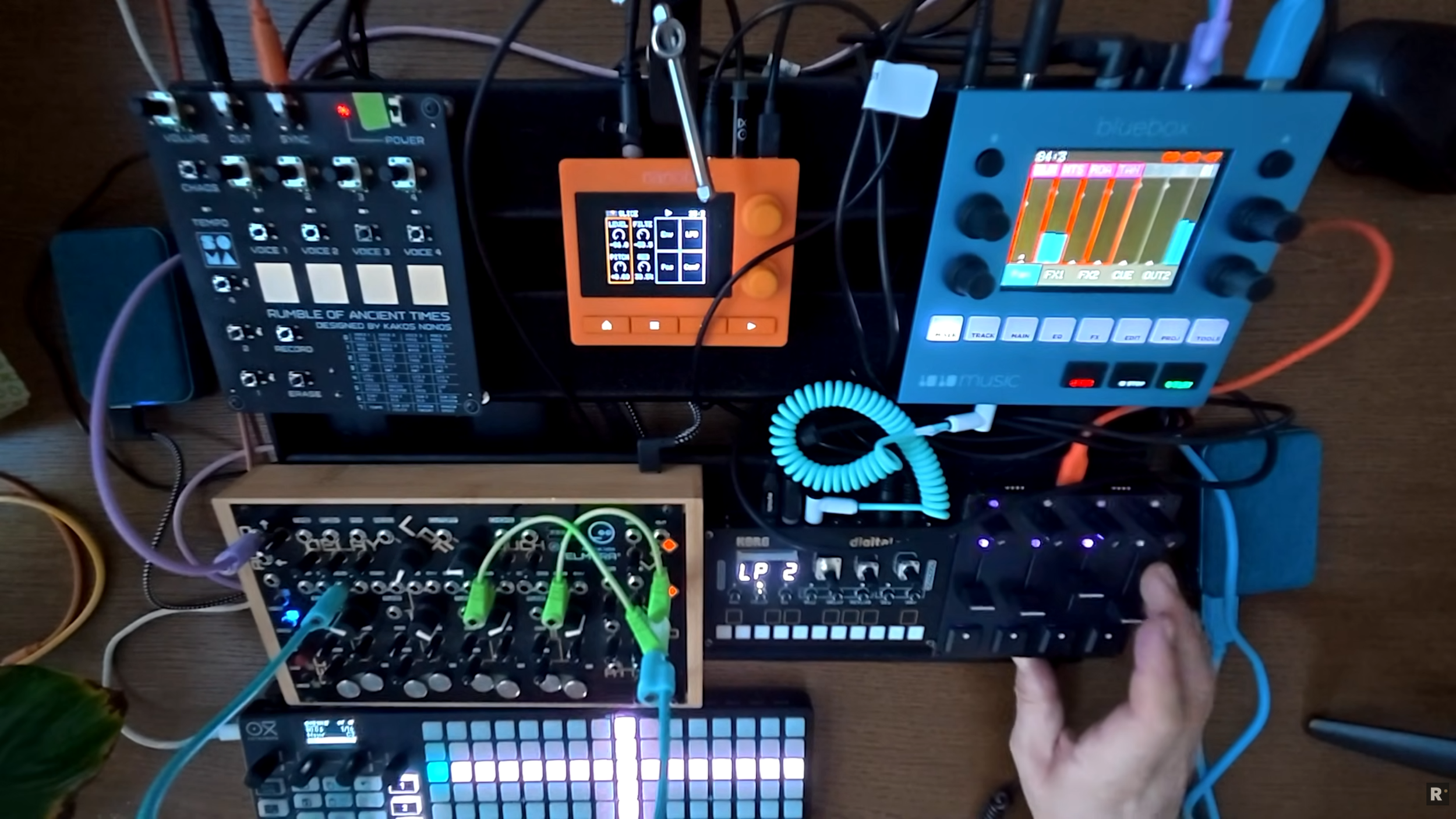Dawless Ambient Jam | Elmyra 2, Tangerine, NTS-1, ROAT, OXI One | Rosenkranz