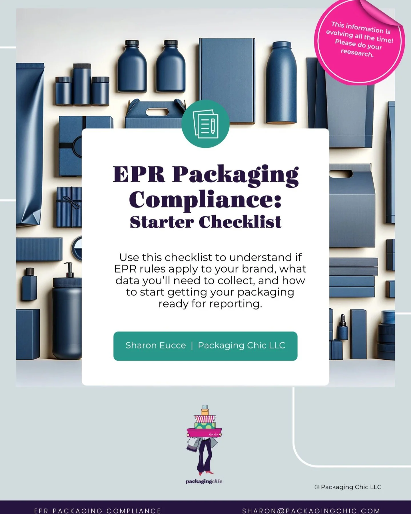 😲 Is this boring and non-IG'ish?

Well, for brands you make products and sell everywhere, it's a REALITY.

It's EPR Packaging Compliance time!

Another layer of regulations and requirements to keep up with if your brand is &quot;big enough&quot;. 

