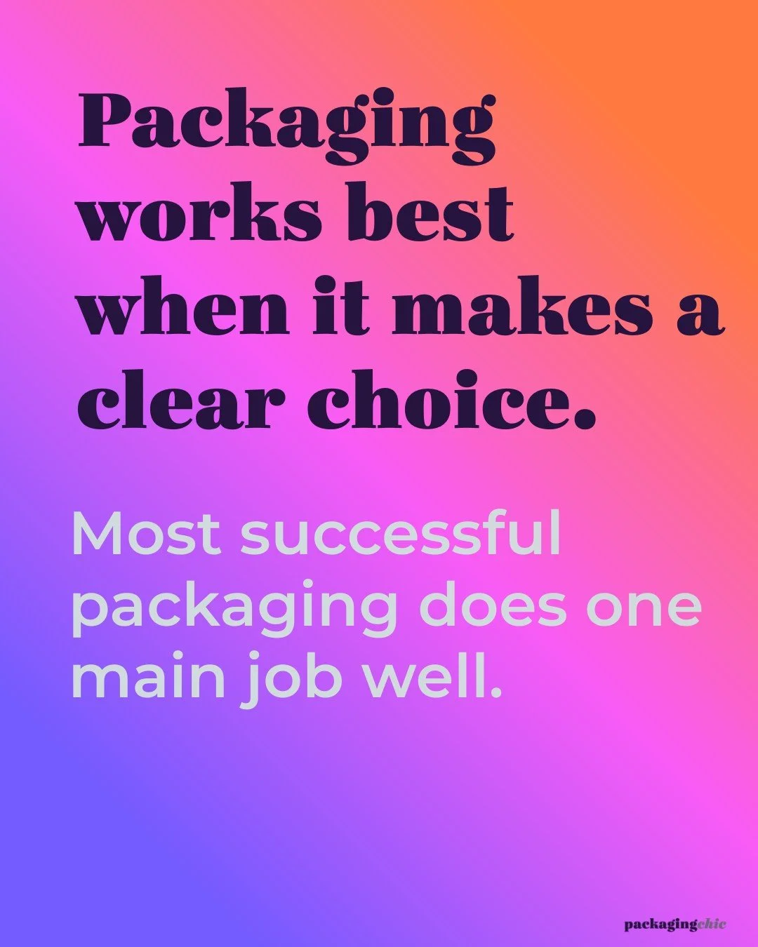 Packaging works best when it knows its job.

Simple on purpose.
Premium on purpose.

Trying to make it kind of simple and kind of premium usually costs more than it should and doesn't really do either one well.

This carousel is the short version.
I 