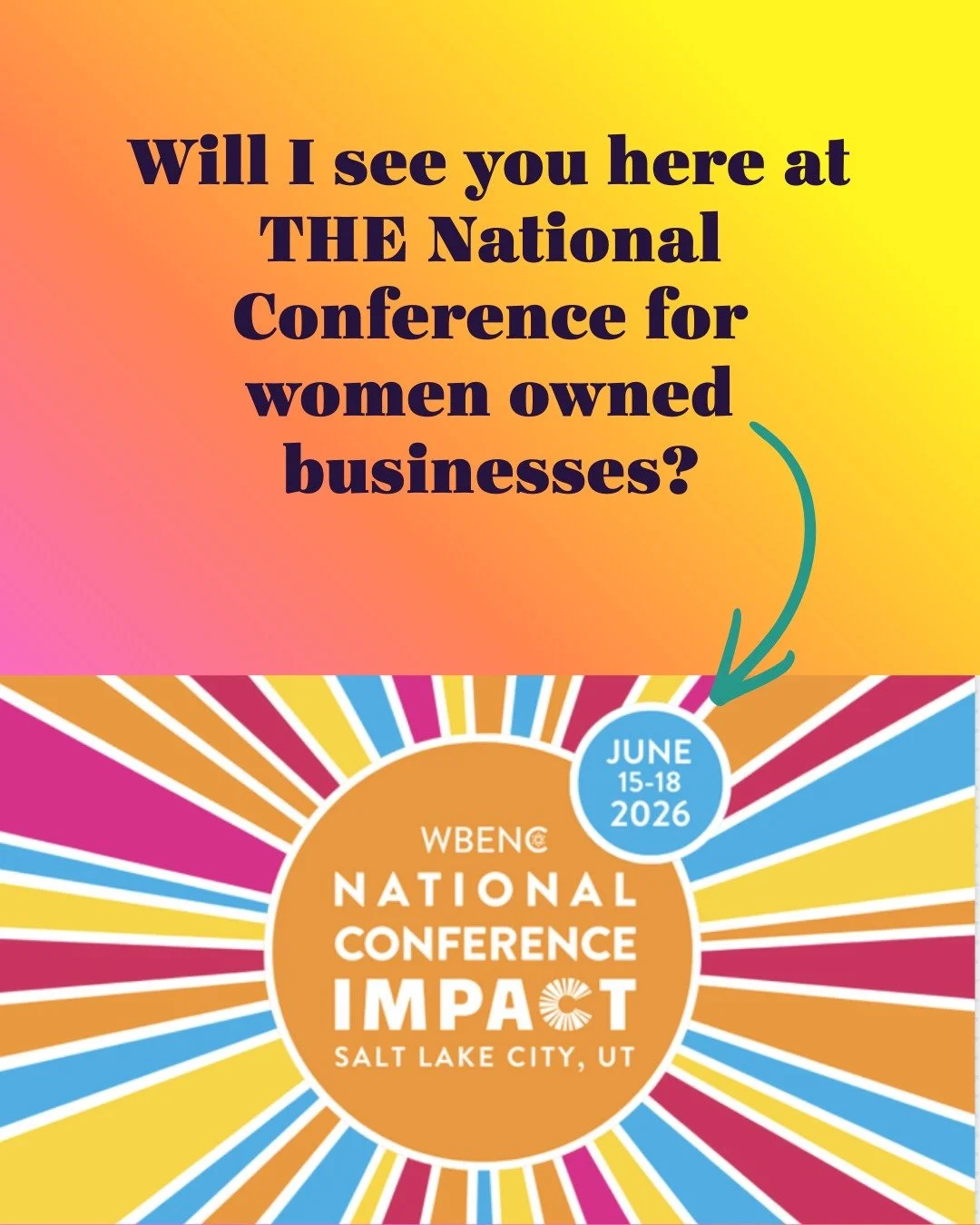 Kind of TLDR . . . Did you know? My company, Packaging Chic, is a certified woman owned business through the national organization known as WBENC.
🎉 I'm part of the regional group WBEC- West and this year, 2026, the National Conference is in Salt La