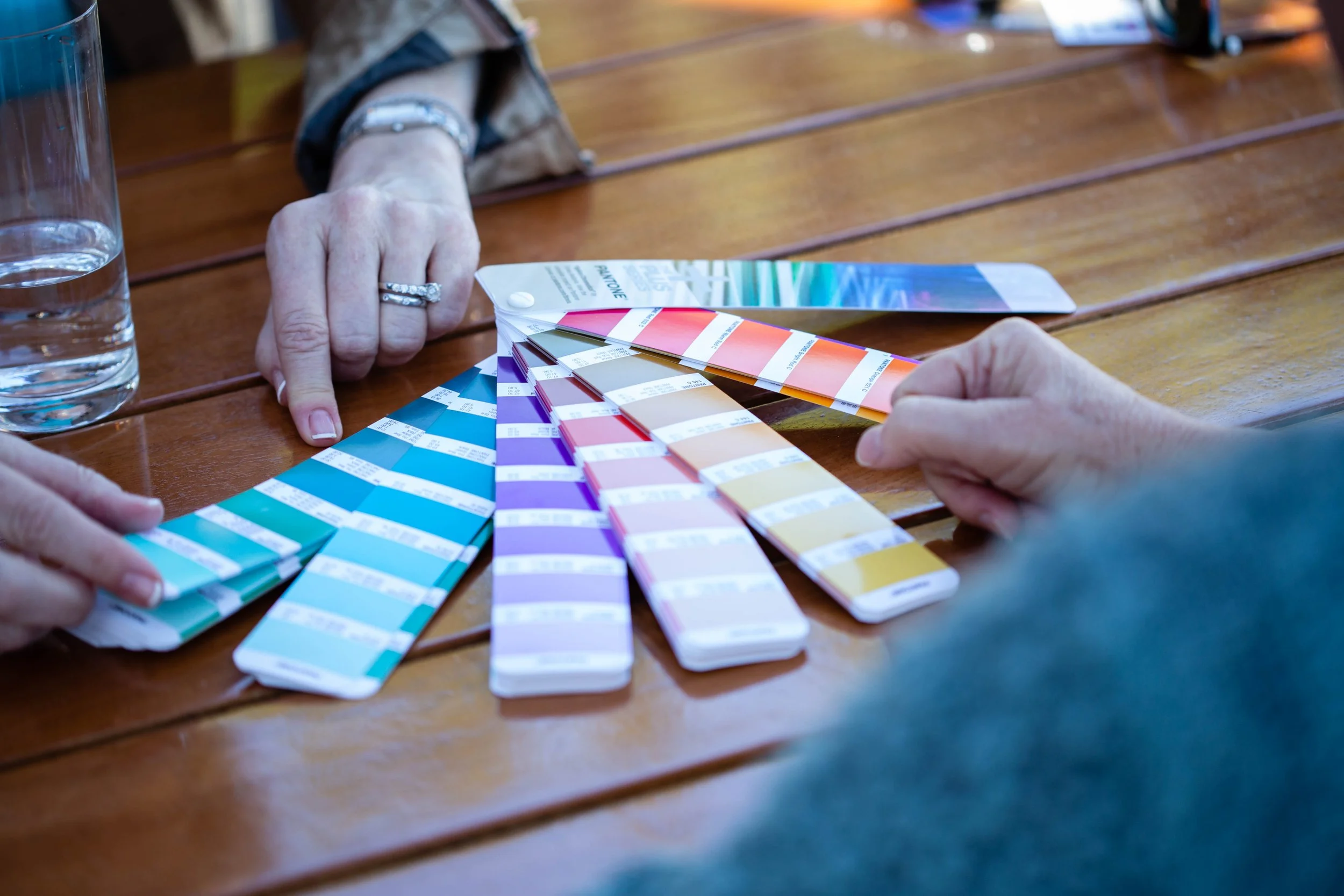 color swatch book
