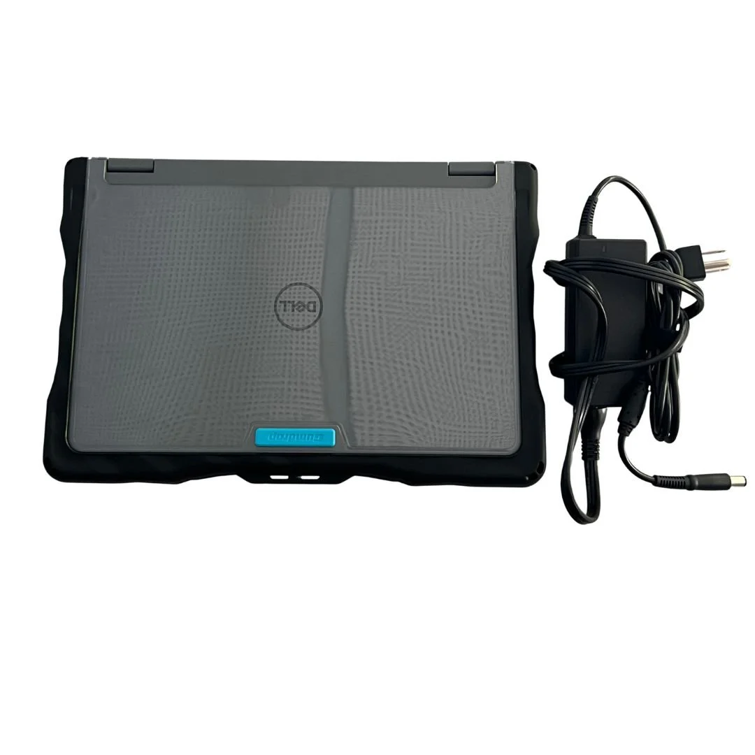 Dell Touch Screen Laptop (Dell Latitude 3140 2-in-1 Touch Tablet) with protective case.