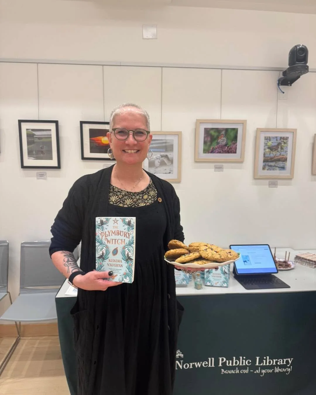 Las night author Author Kendra Vaughan visited NPL to tell us all about her book The Plymbury Witch. A book &ldquo;awakens the heart, and reminds us that healing is its own kind of magic.&rdquo;