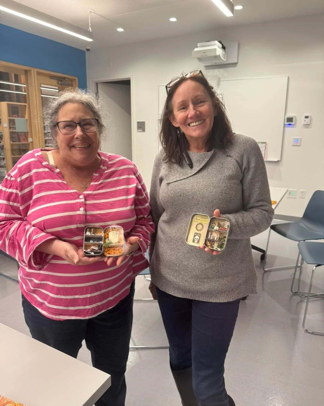 Photos from tiny apothecary craft yesterday!  So much fun!  #librarycrafts #librarycraft